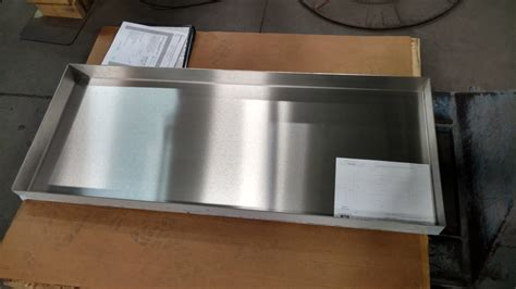 sheet metal tray making|sheet trays stainless steel.